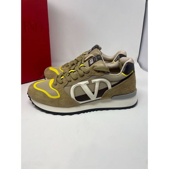 Valentino Garavani Men\'s Multicolor Low Top Sneakers 10 Rtl $990 New in Box main image 5